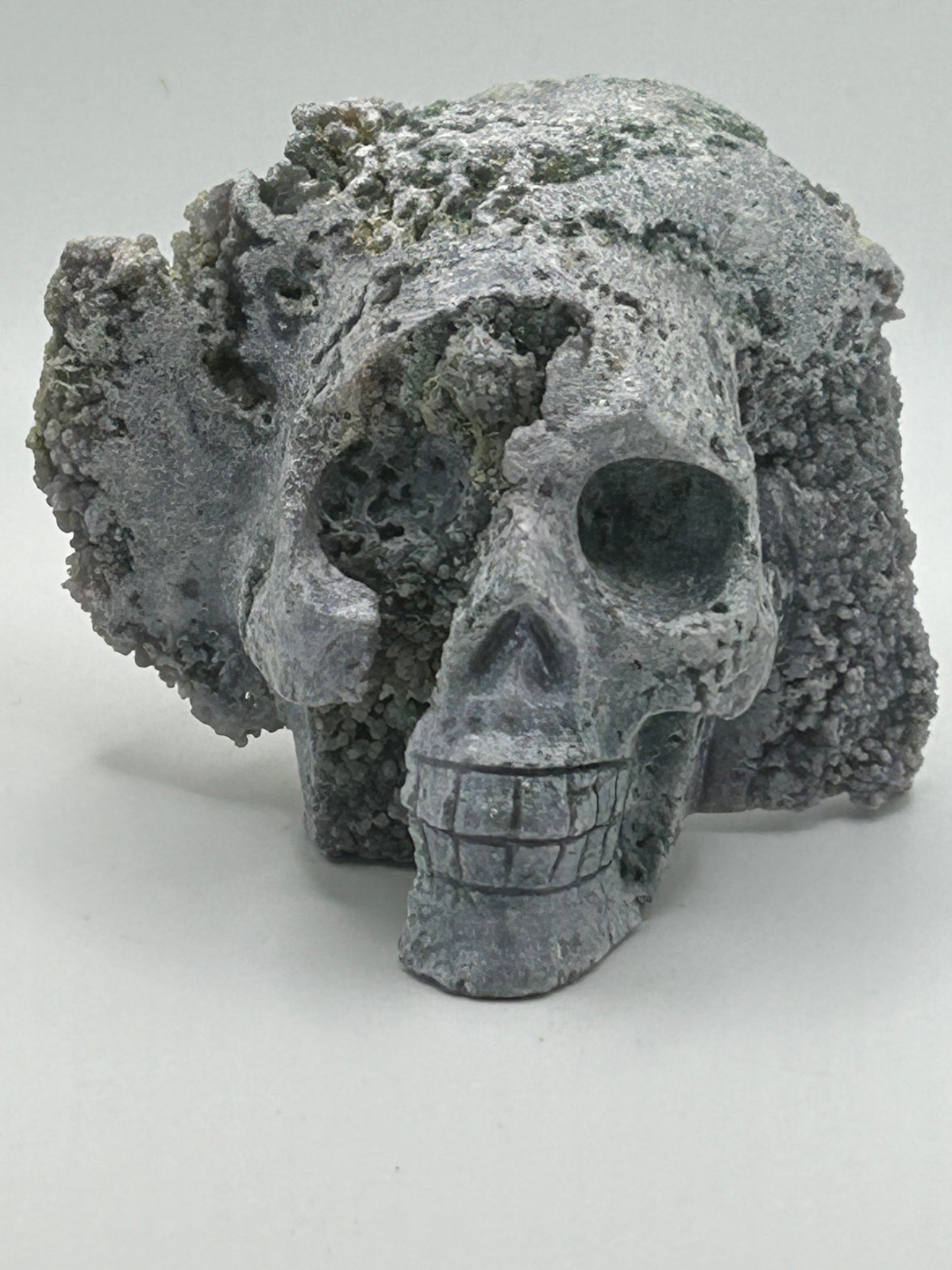 Skull(s) - Grape Agate, Raw