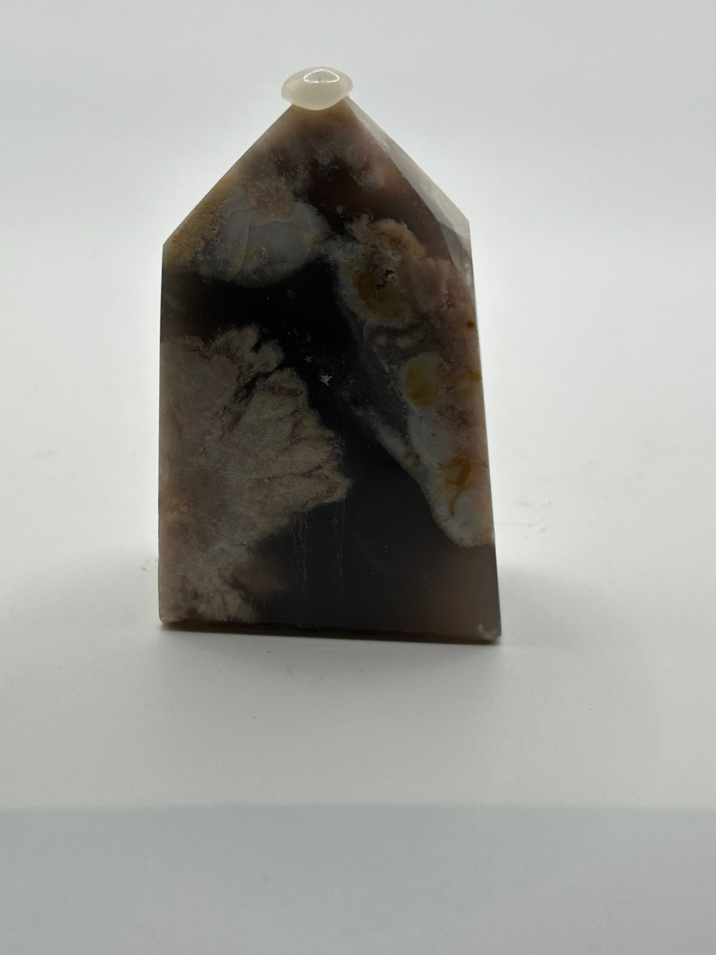 Tower(s) - Black Flower Agate