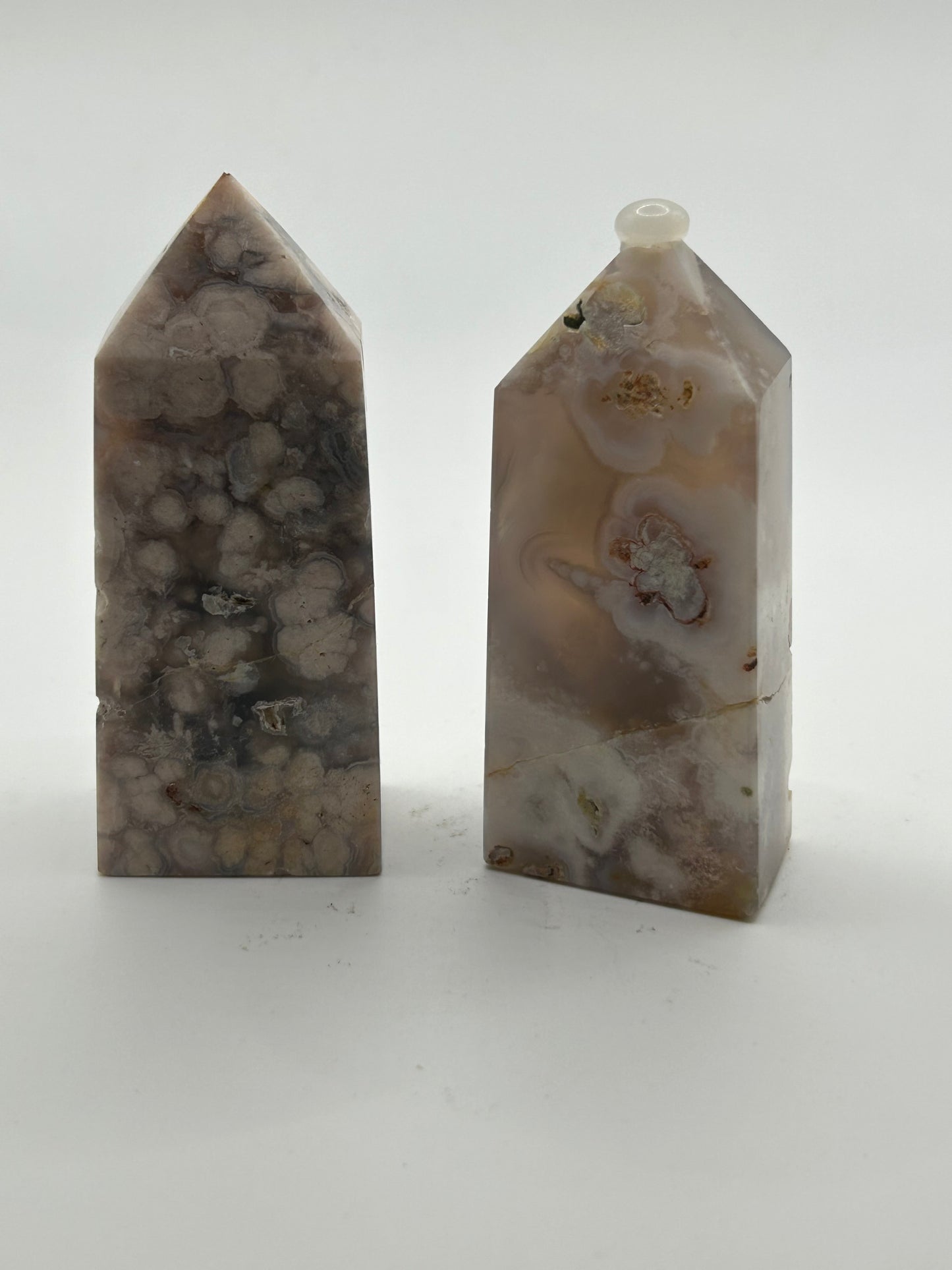 Tower(s) - Black Flower Agate