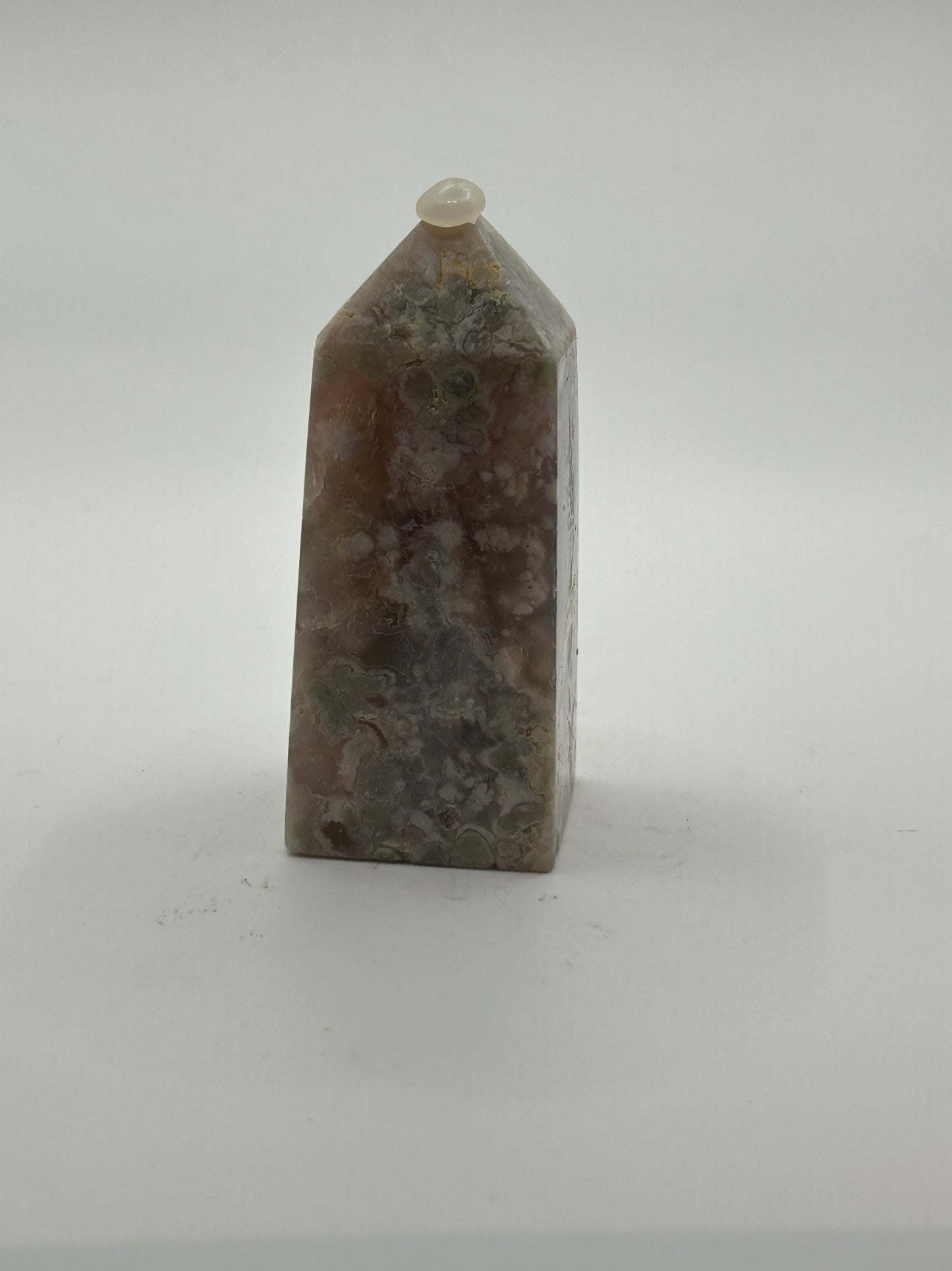 Tower(s) - Black Flower Agate