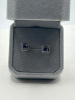 Earrings, Amethyst