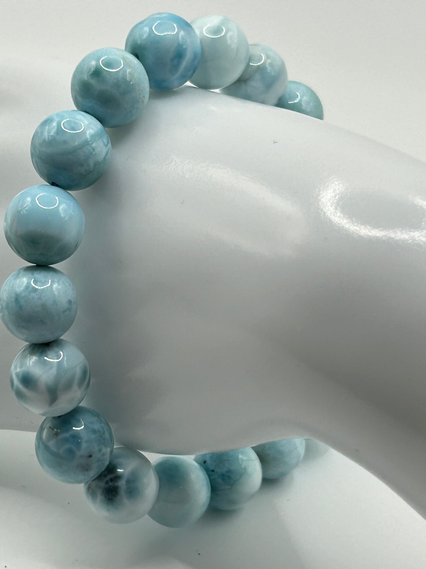Bracelet - Larimar Beads
