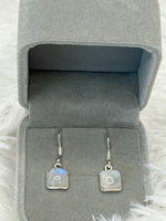 Earrings, Moonstone