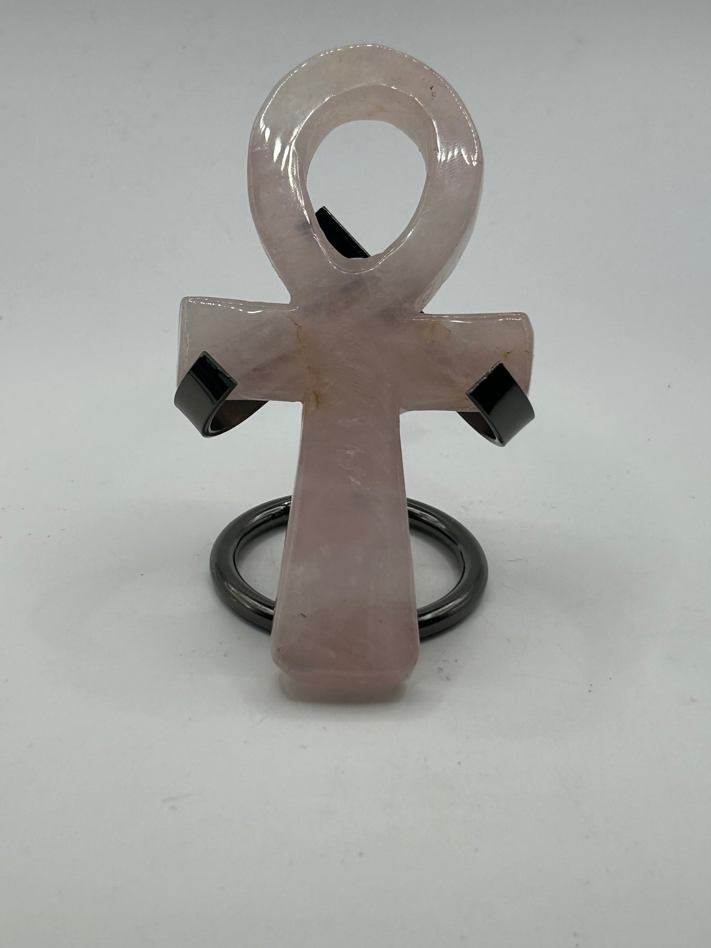 Ankh(s) - Black Obsidian or Rose Quartz