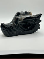 Dragon Head(s) - Black Agate