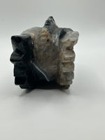 Dragon Head(s) - Black Agate