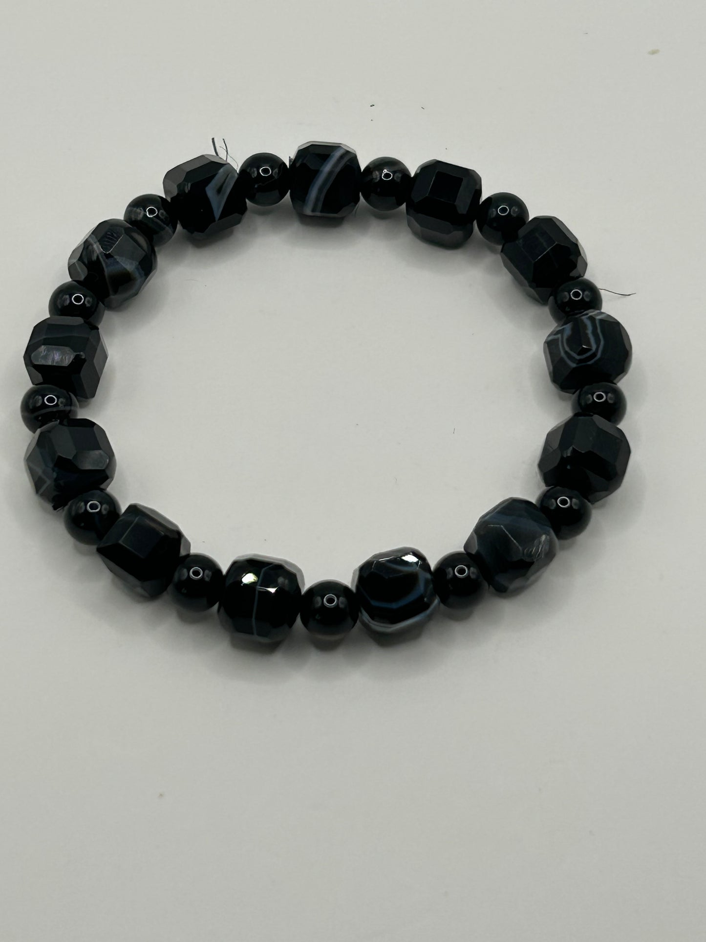 Bracelet - Black Agate