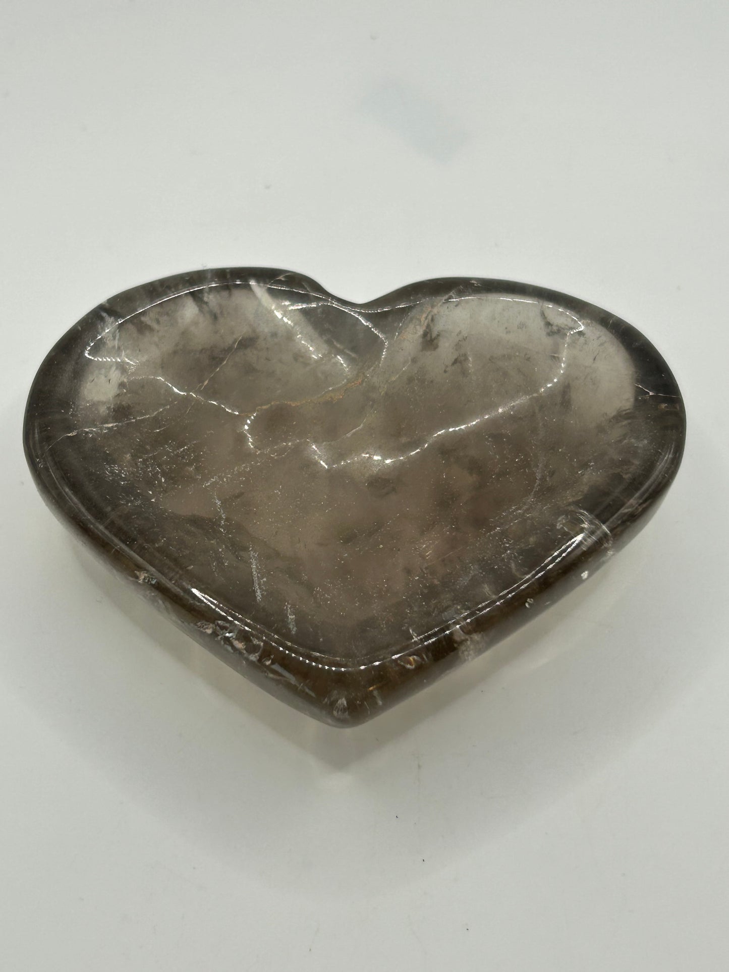 Bowl(s), Smokey and Clear Quartz