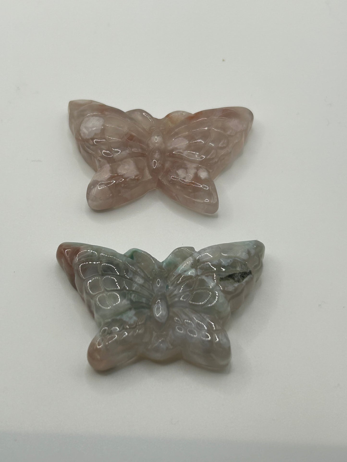 Butterfly(s) - Flower Agate