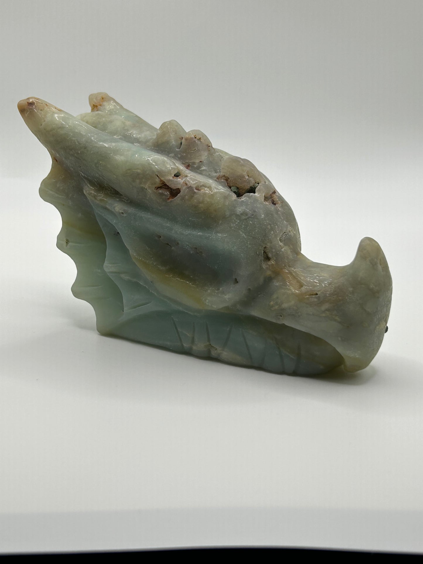 Dragon Head(s) - Caribbean Calcite