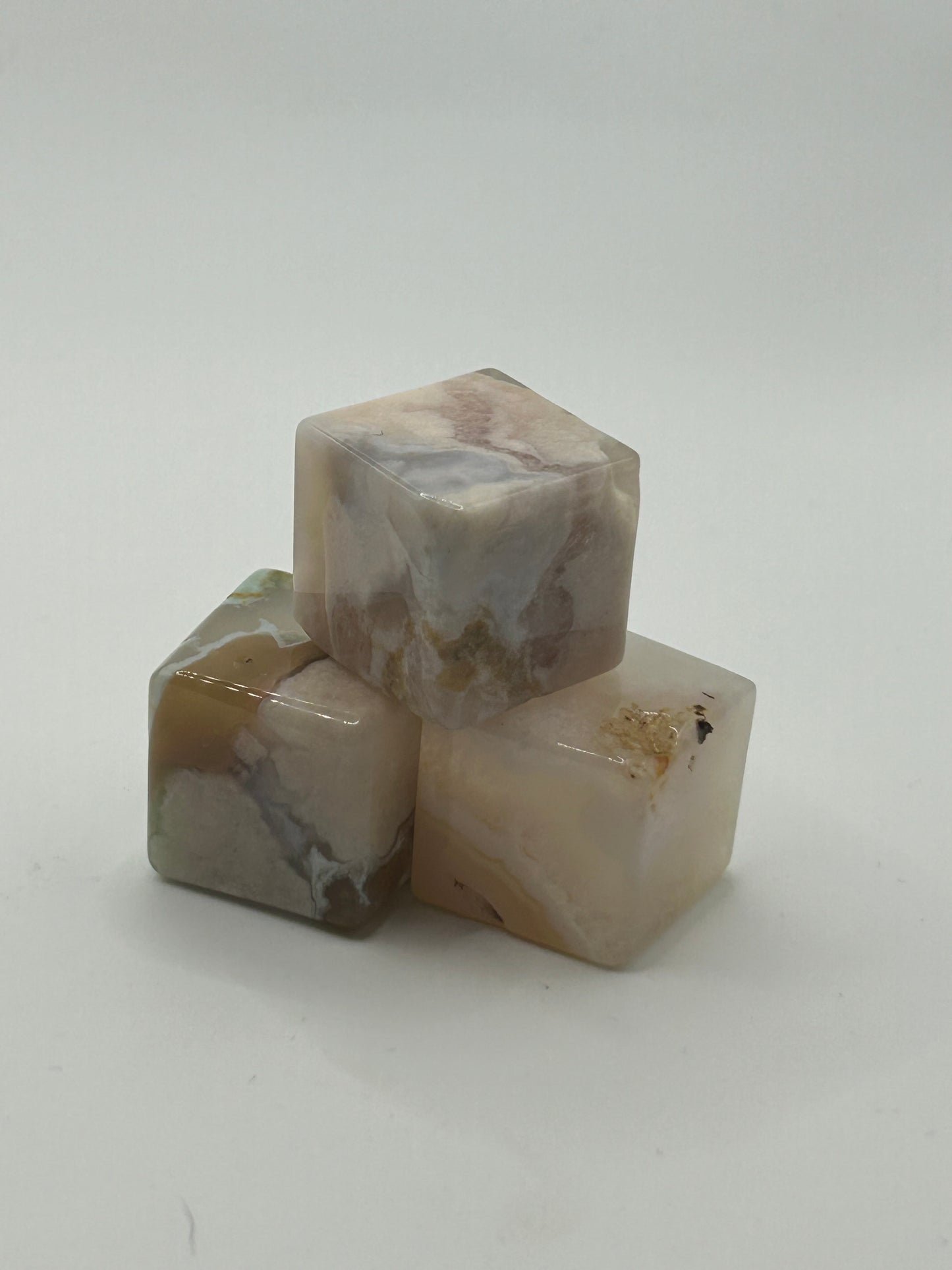 Cube(s) - Flower Agate