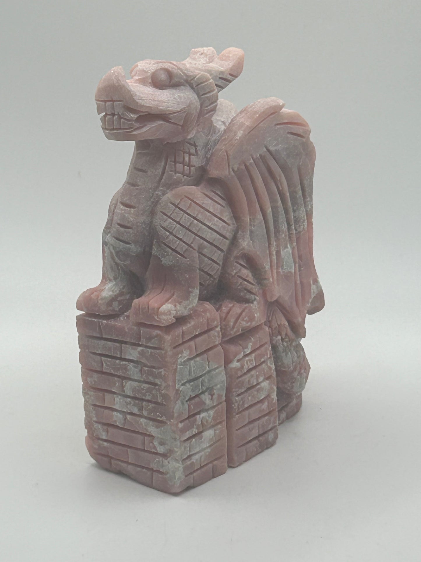 Dragon(s) Standing - Pink Opal