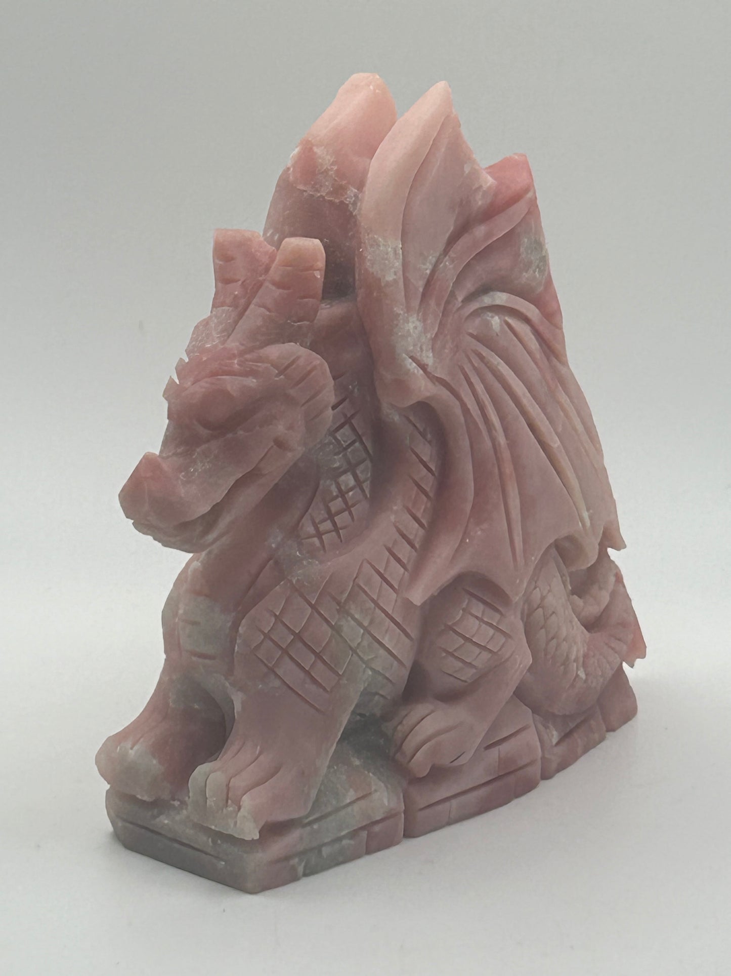 Dragon(s) Standing - Pink Opal