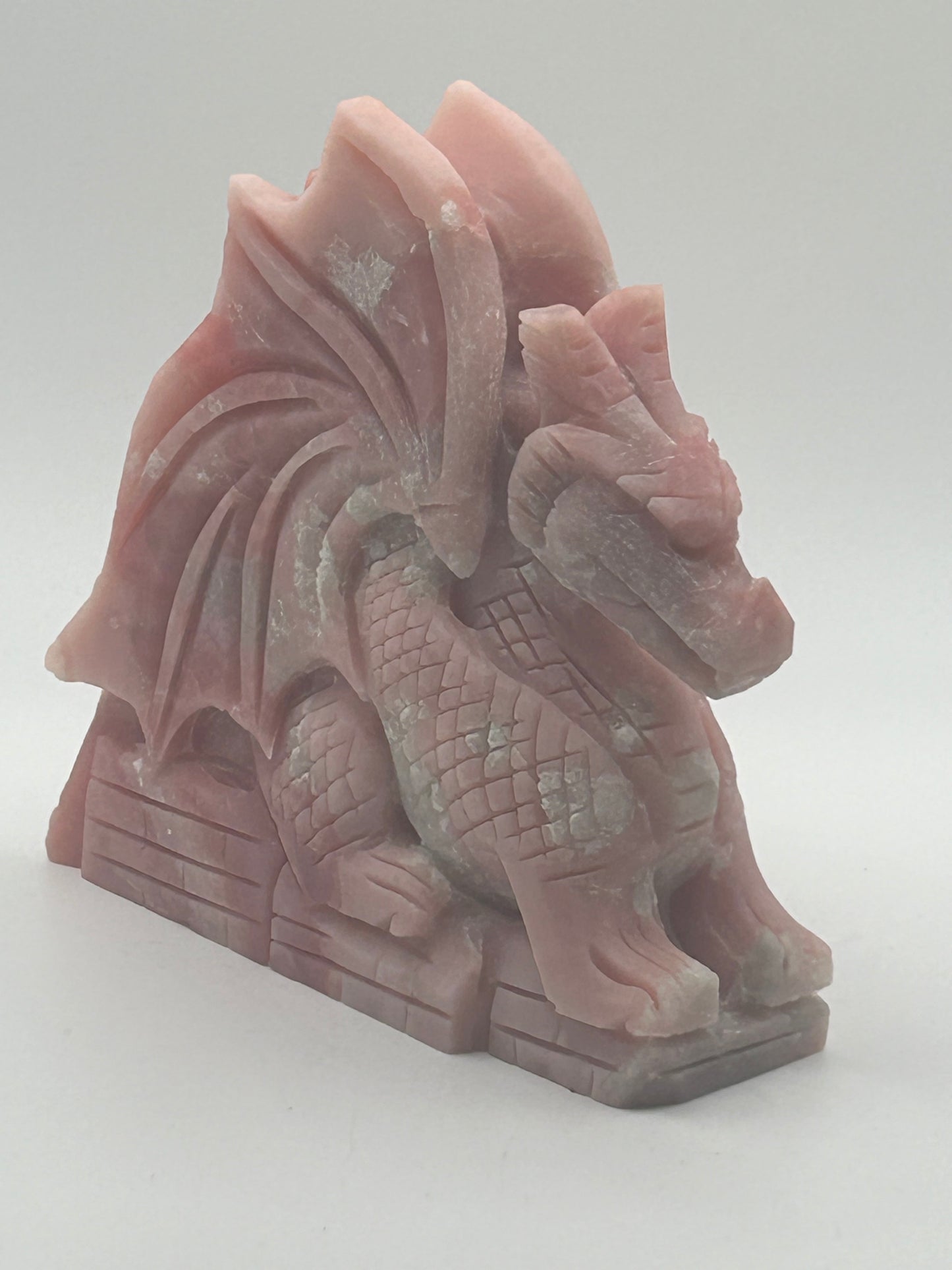 Dragon(s) Standing - Pink Opal