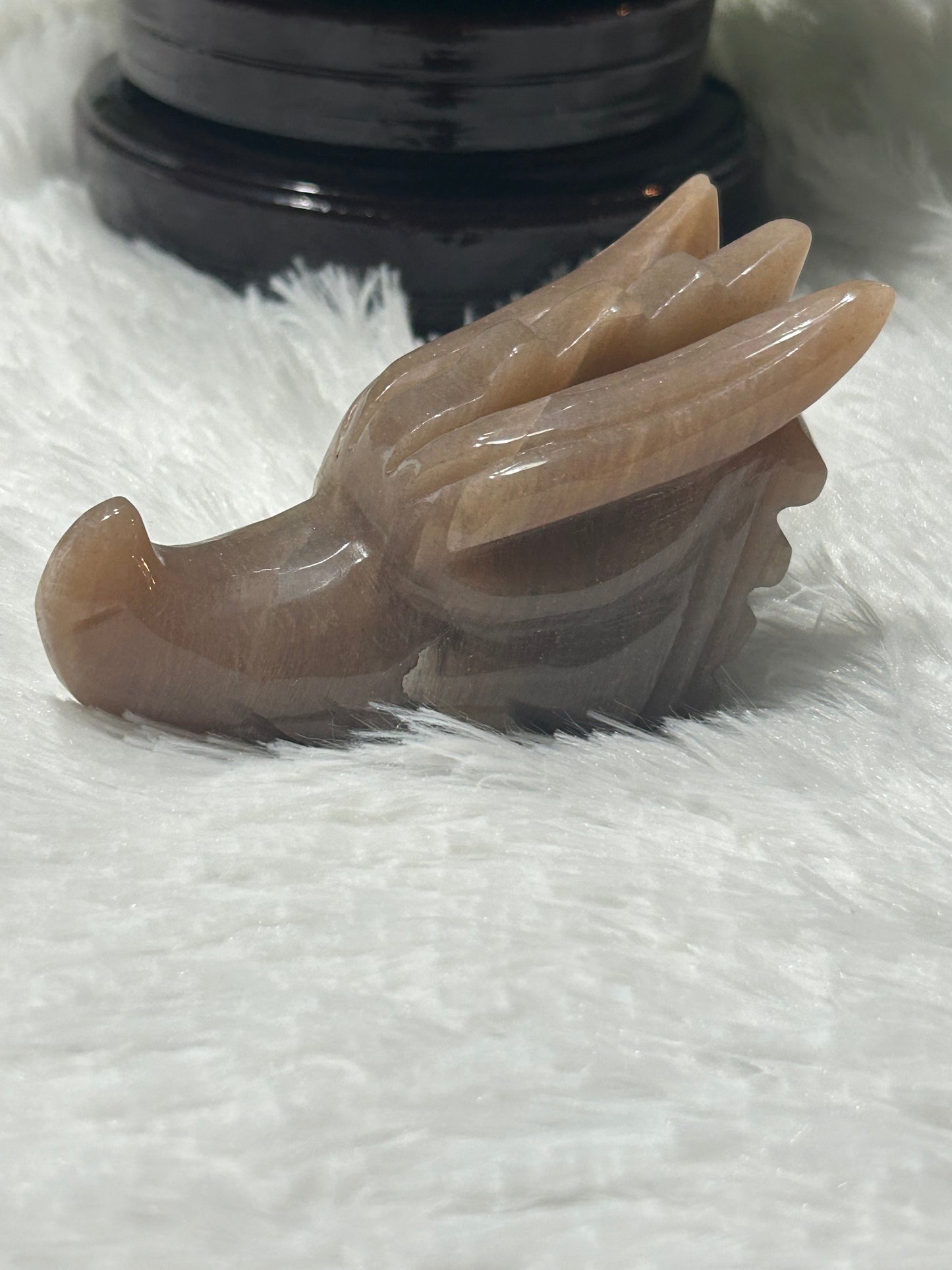 Dragon Head(s) - Moonstone/Sunstone