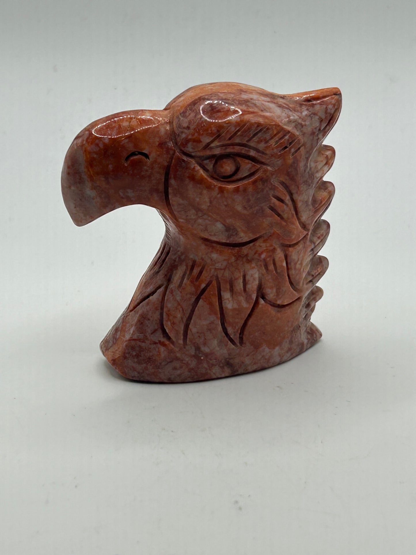 Eagle Head(s) - Red Jasper