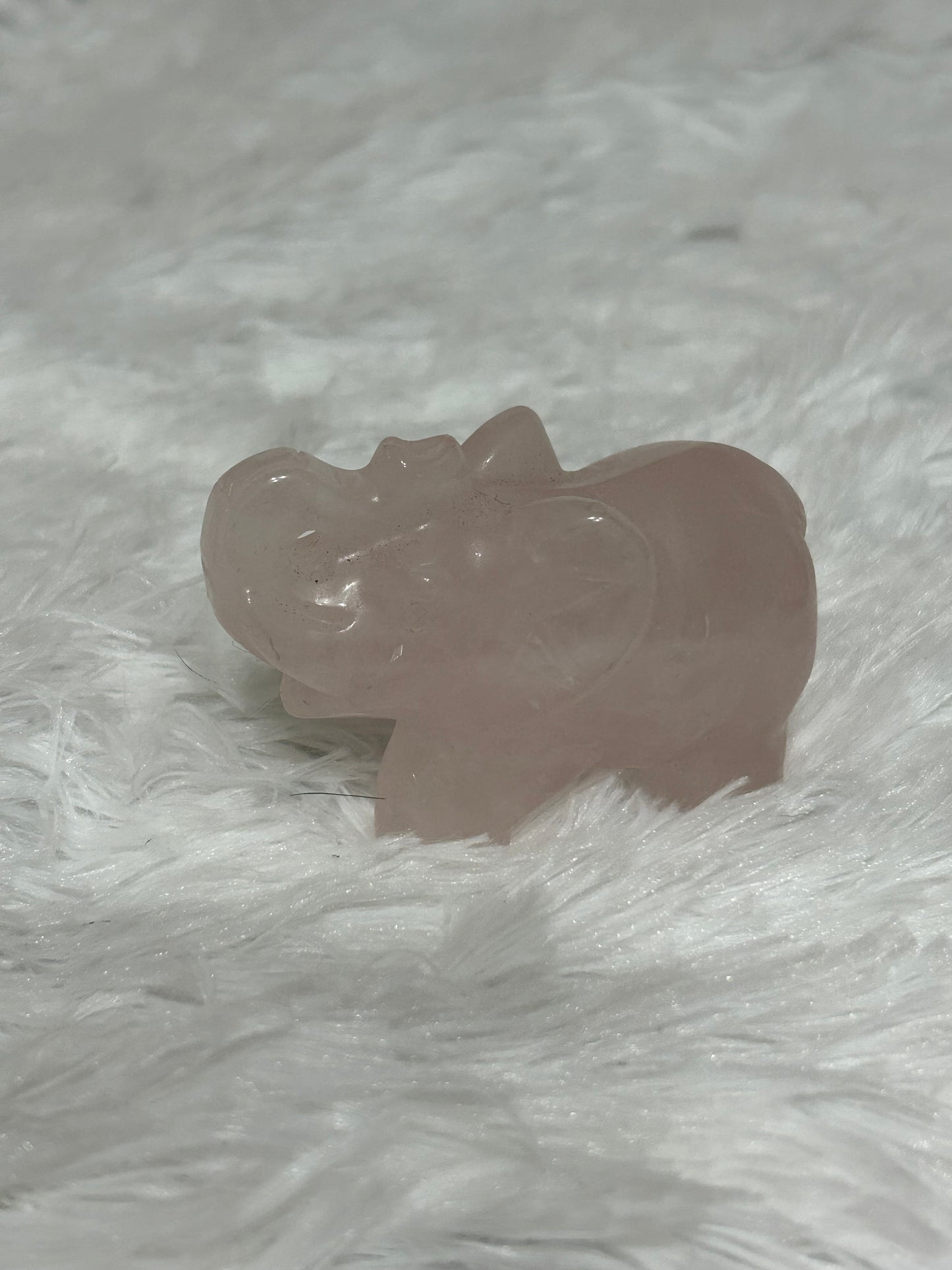 Elephant(s) - Rose Quartz