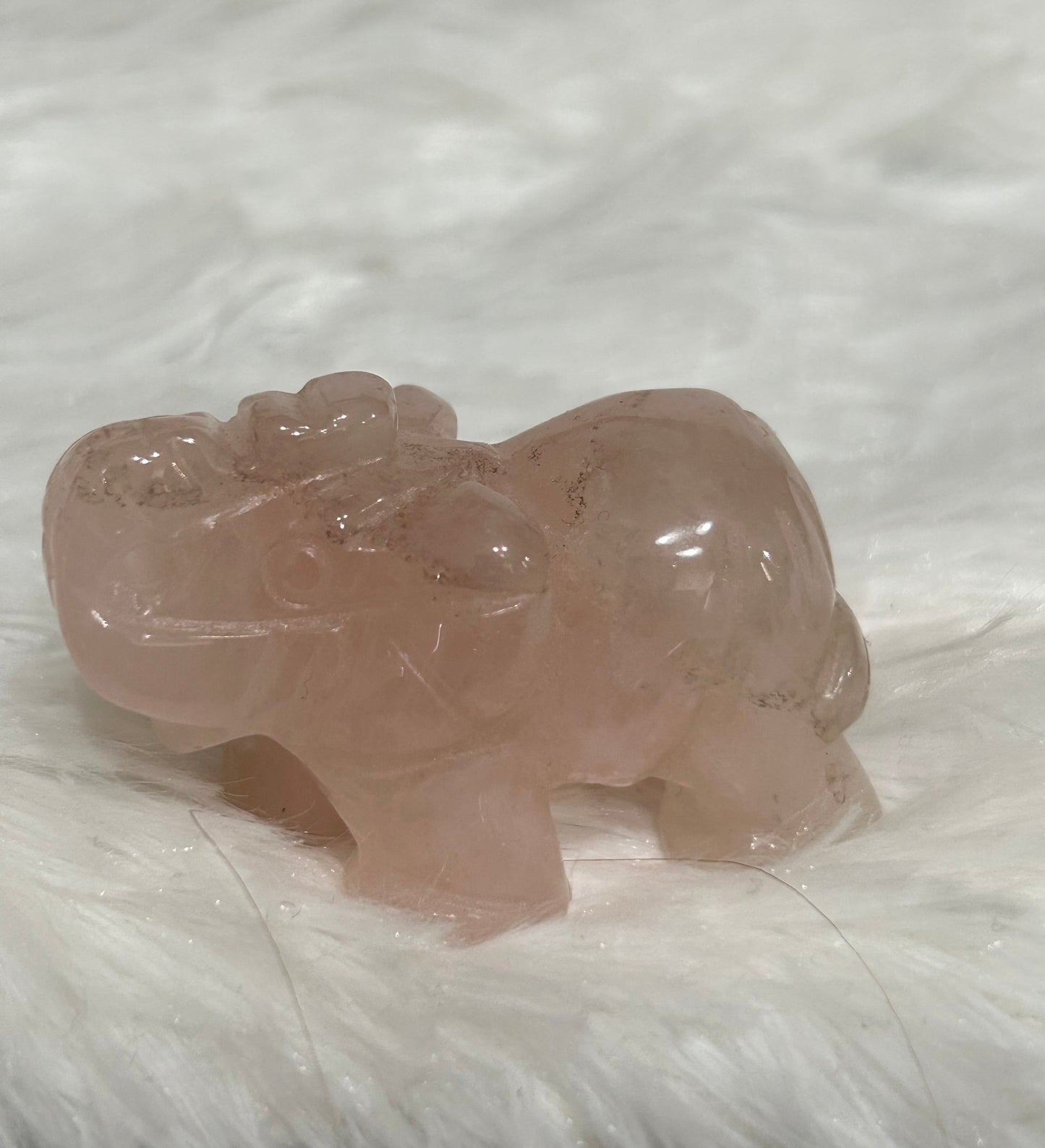 Elephant(s) - Rose Quartz