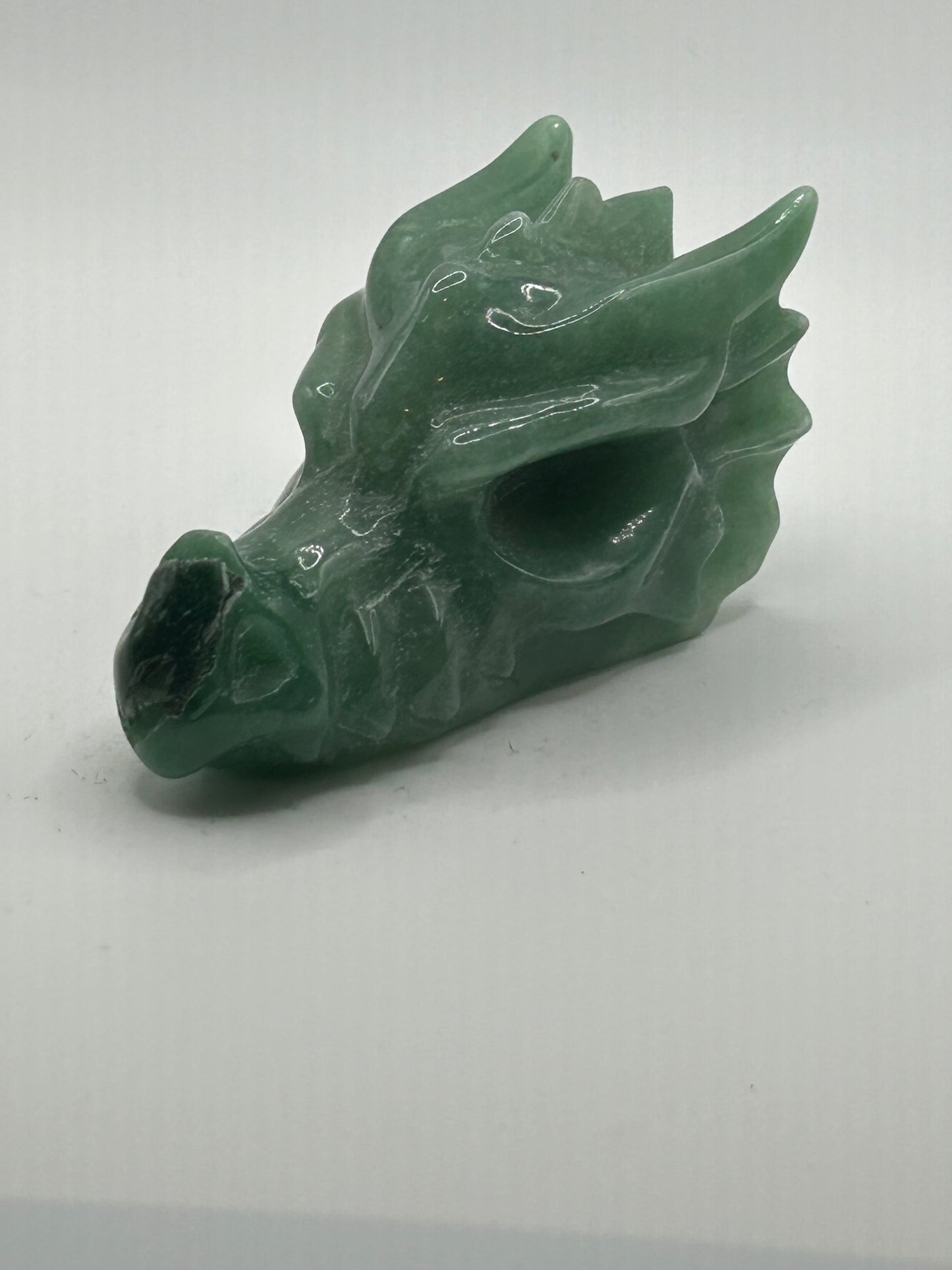 Dragon Head(s) - Green Aventurine