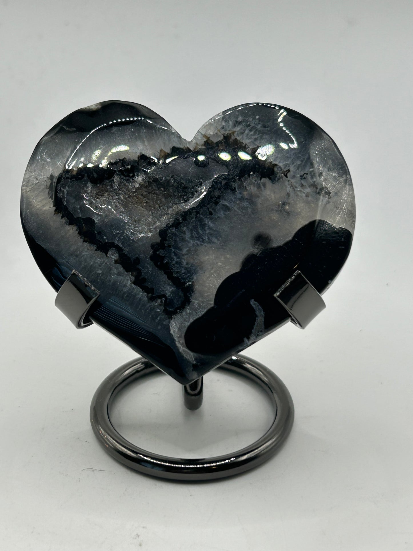 Heart(s) - Black Agate