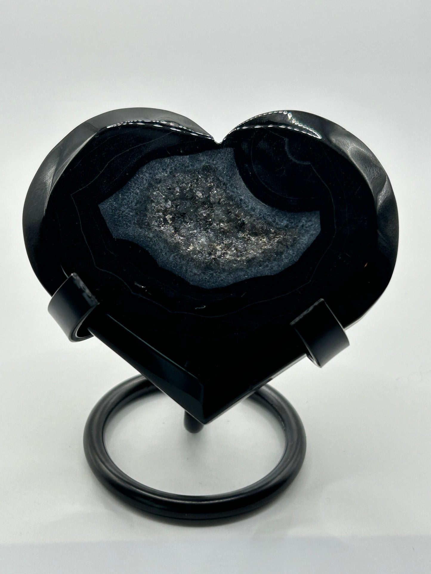 Heart(s) - Black Agate