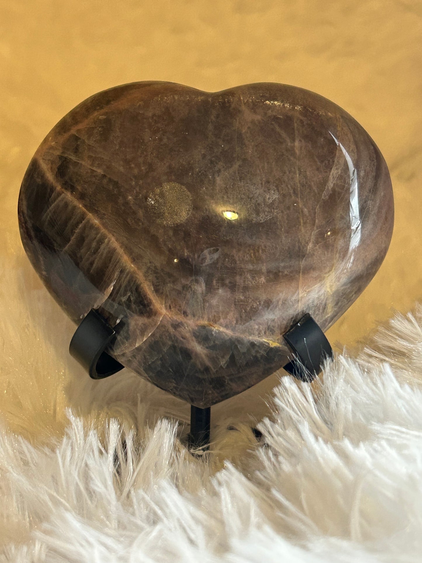 Heart(s) - Black Moonstone