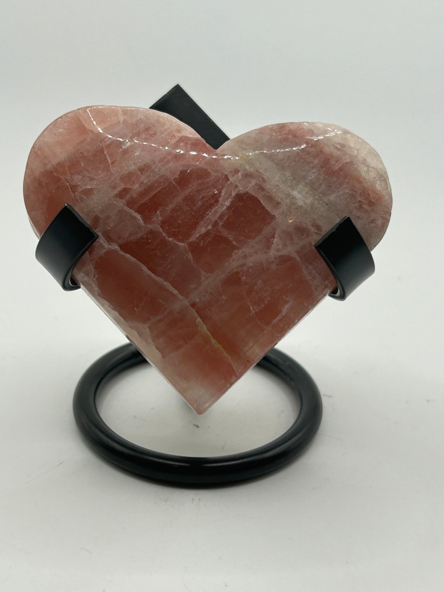 Heart(s) - Pink Caribbean Calcite