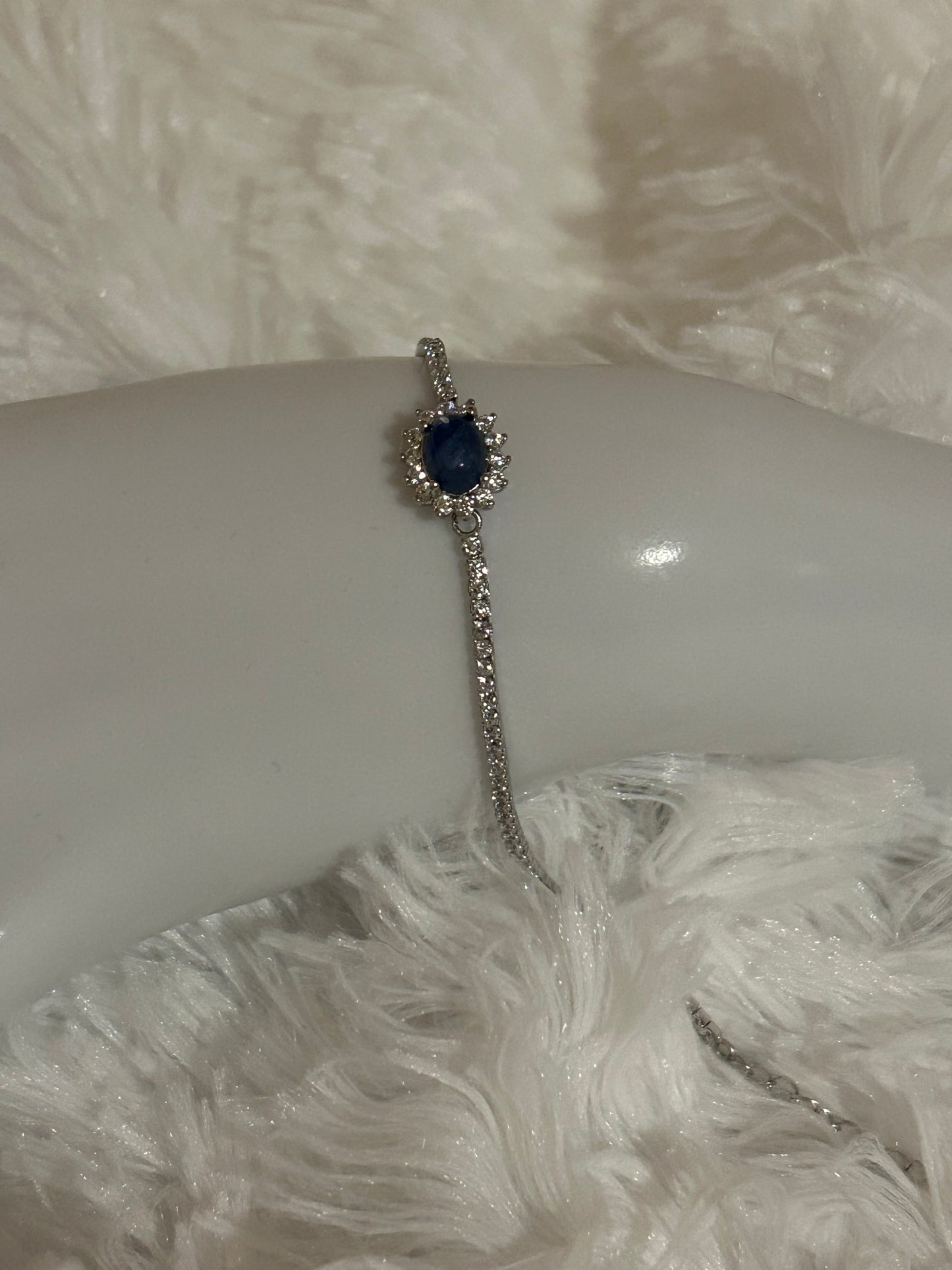 Bracelet(s), 925 Sterling Silver "Tennis"