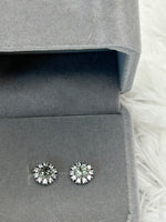 Earrings, Moissanite