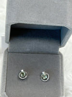 Earrings, Moissanite