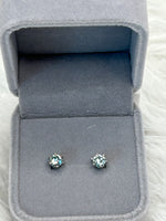 Earrings, Moissanite