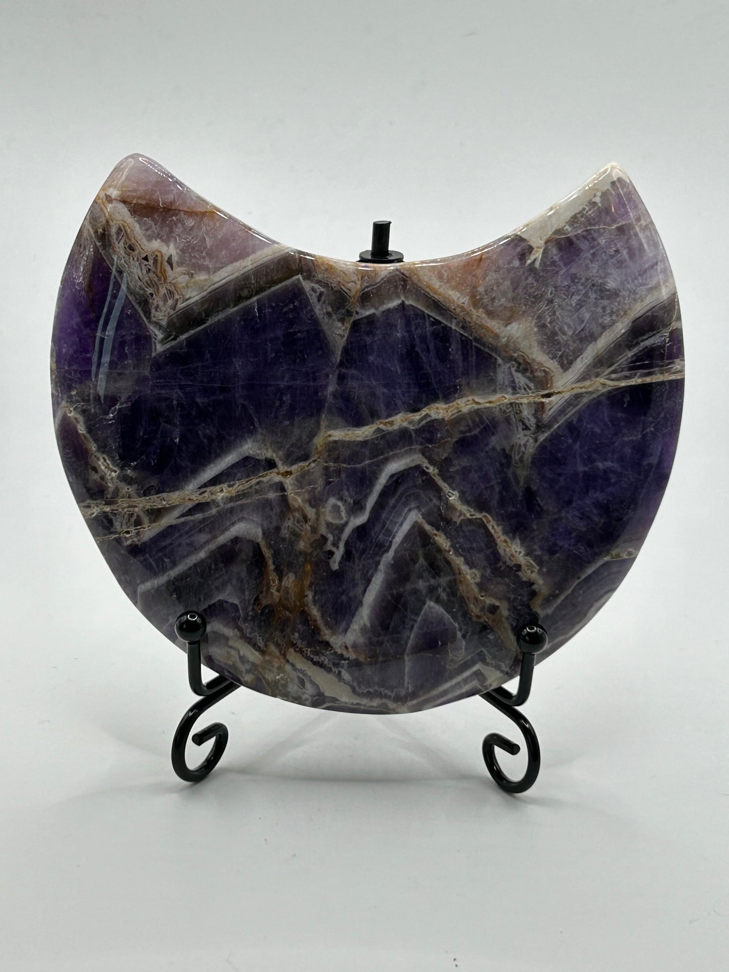 Moon(s) Amethyst and Mexican Crazy Lace Agate
