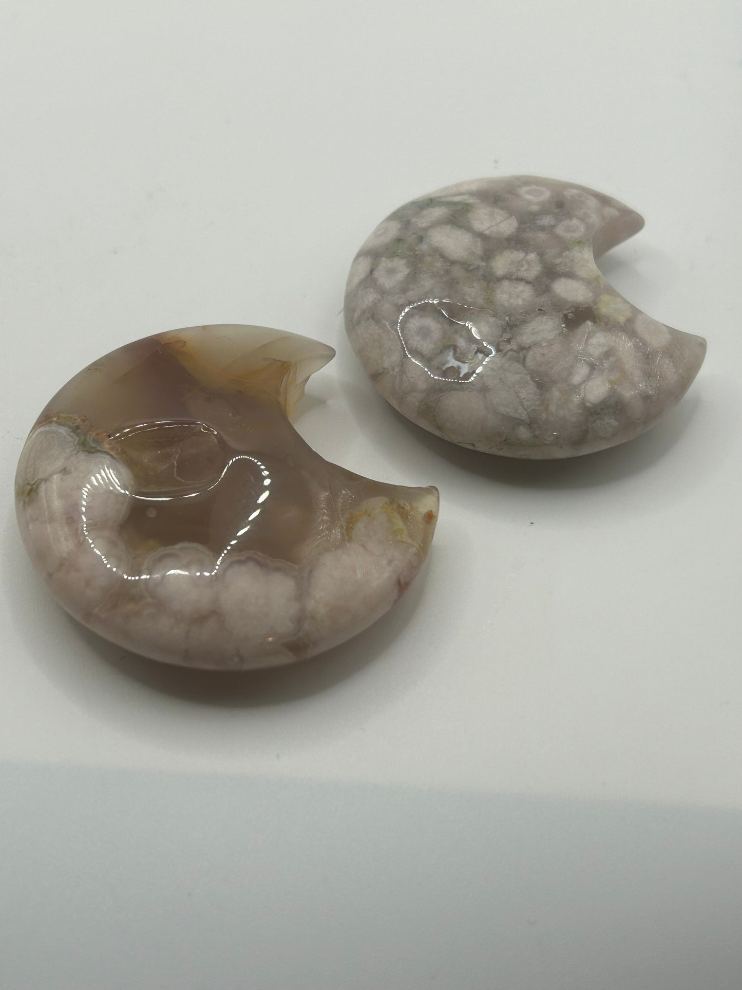 Moon(s) - Flower Agate