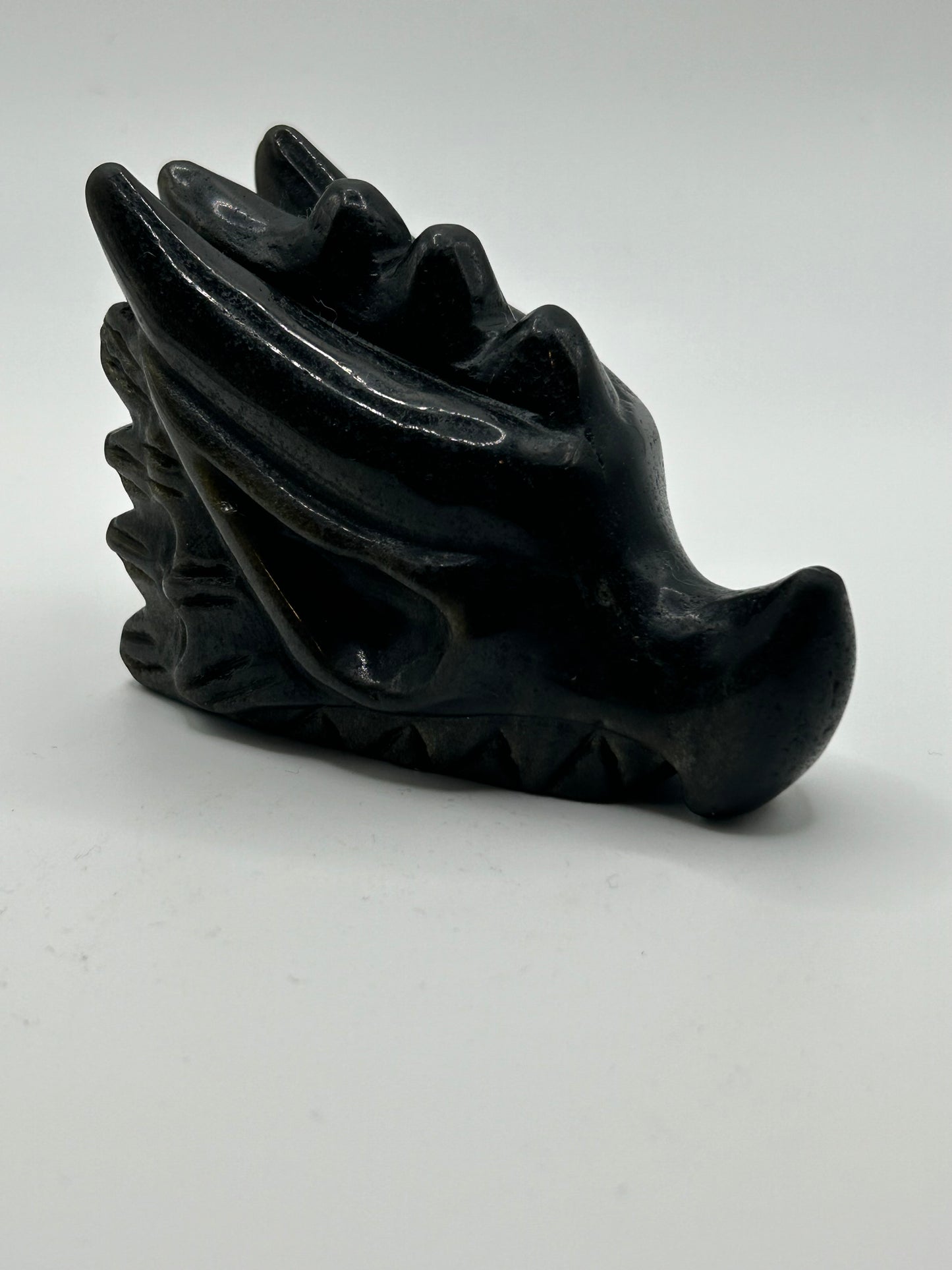 Dragon Head(s) - Black Obsidian