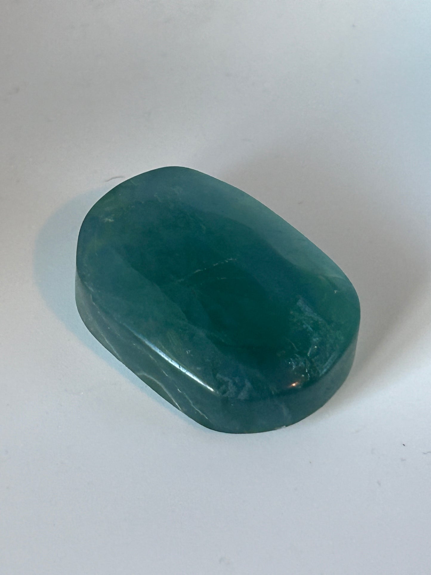 Palm Stone(s), Blue Fluorite