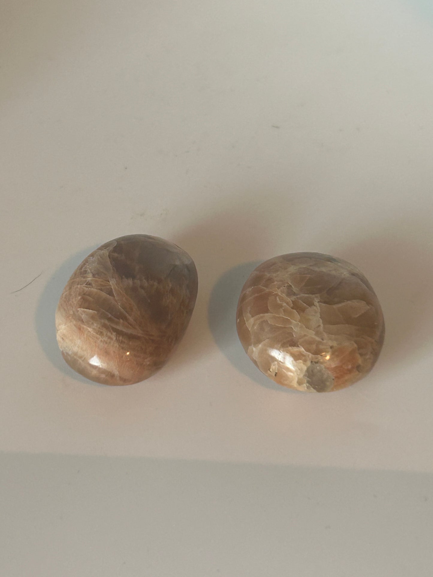 Palm Stone(s), Peach Moonstone