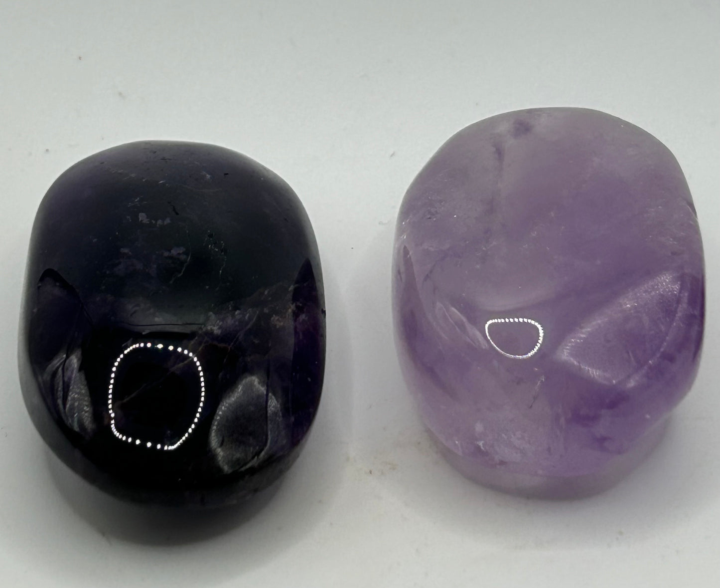 Palm Stone(s), Amethyst