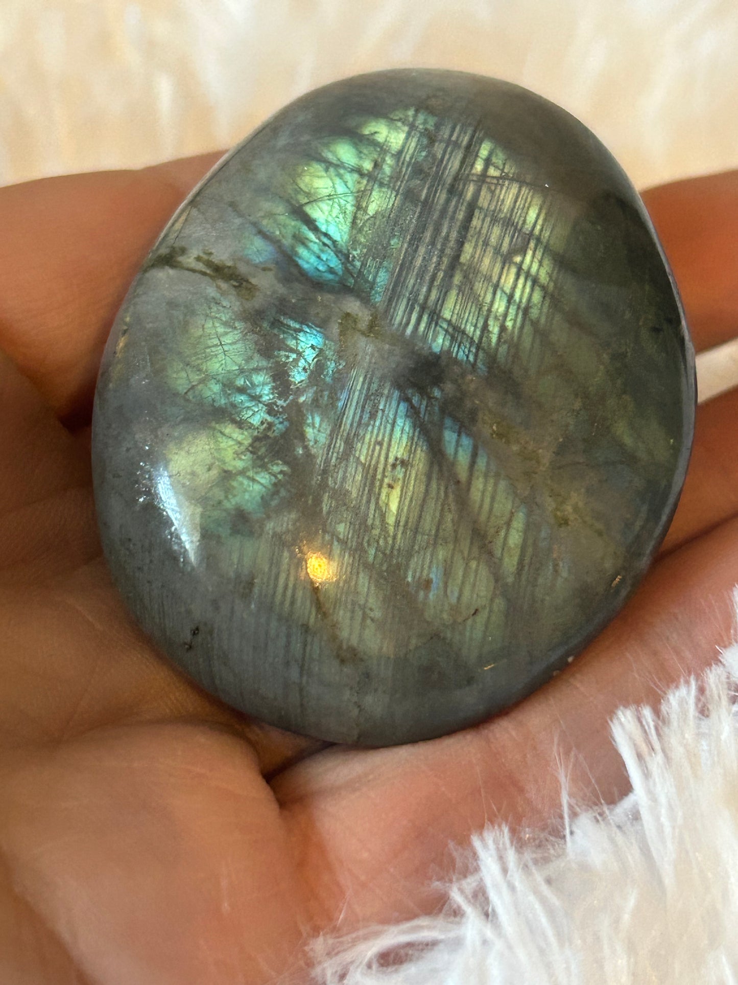 Palm Stone(s), Labradorite