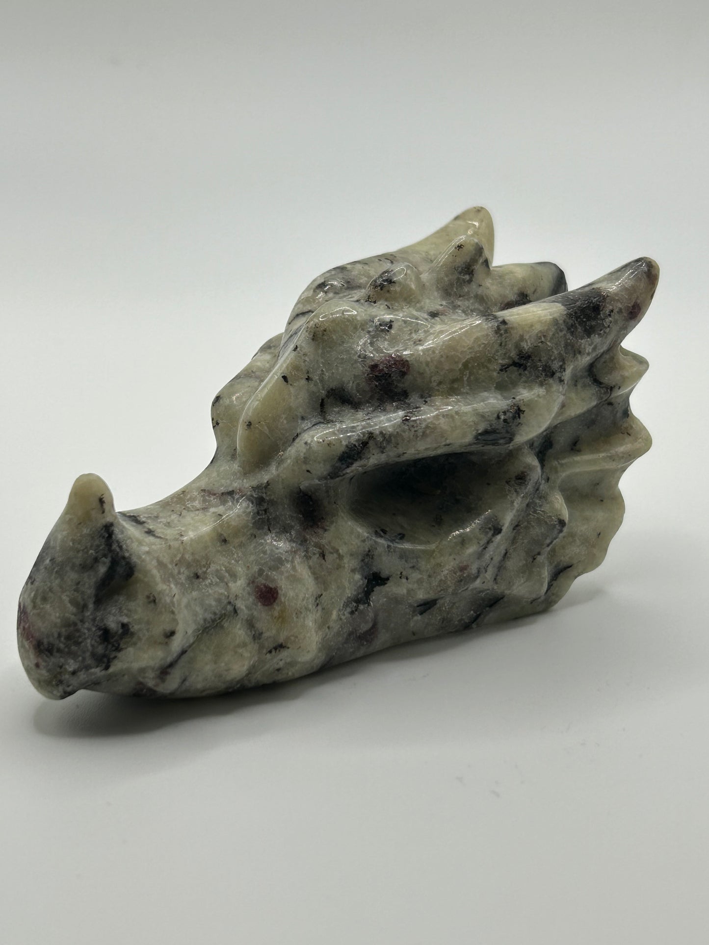 Dragon Head(s) - Tourmaline, Plum Blossom