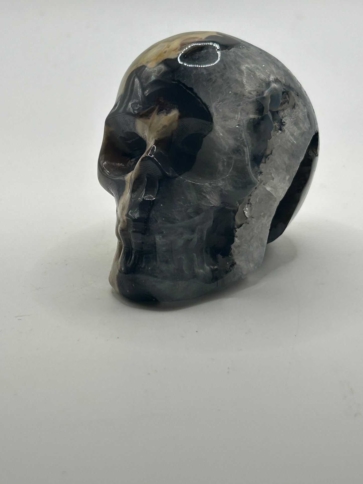 Skull(s) - Volcano Agate (Drusy)