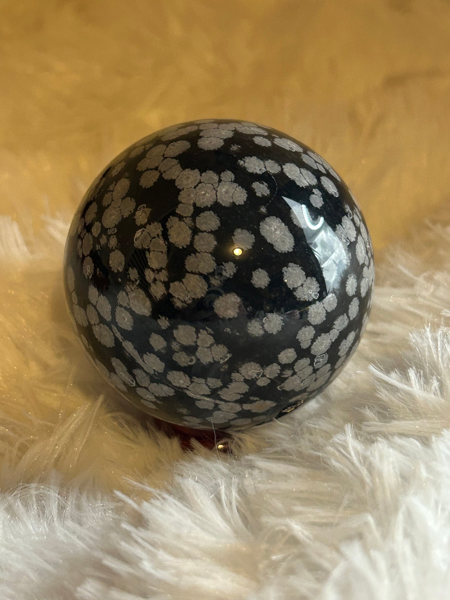 Sphere(s) - Snowflake Obsidian