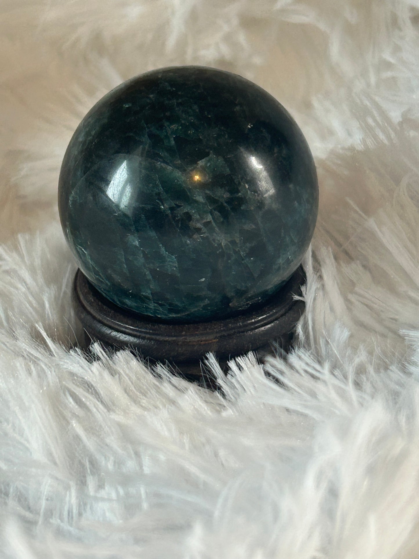 Sphere(s) - Blue Apatite