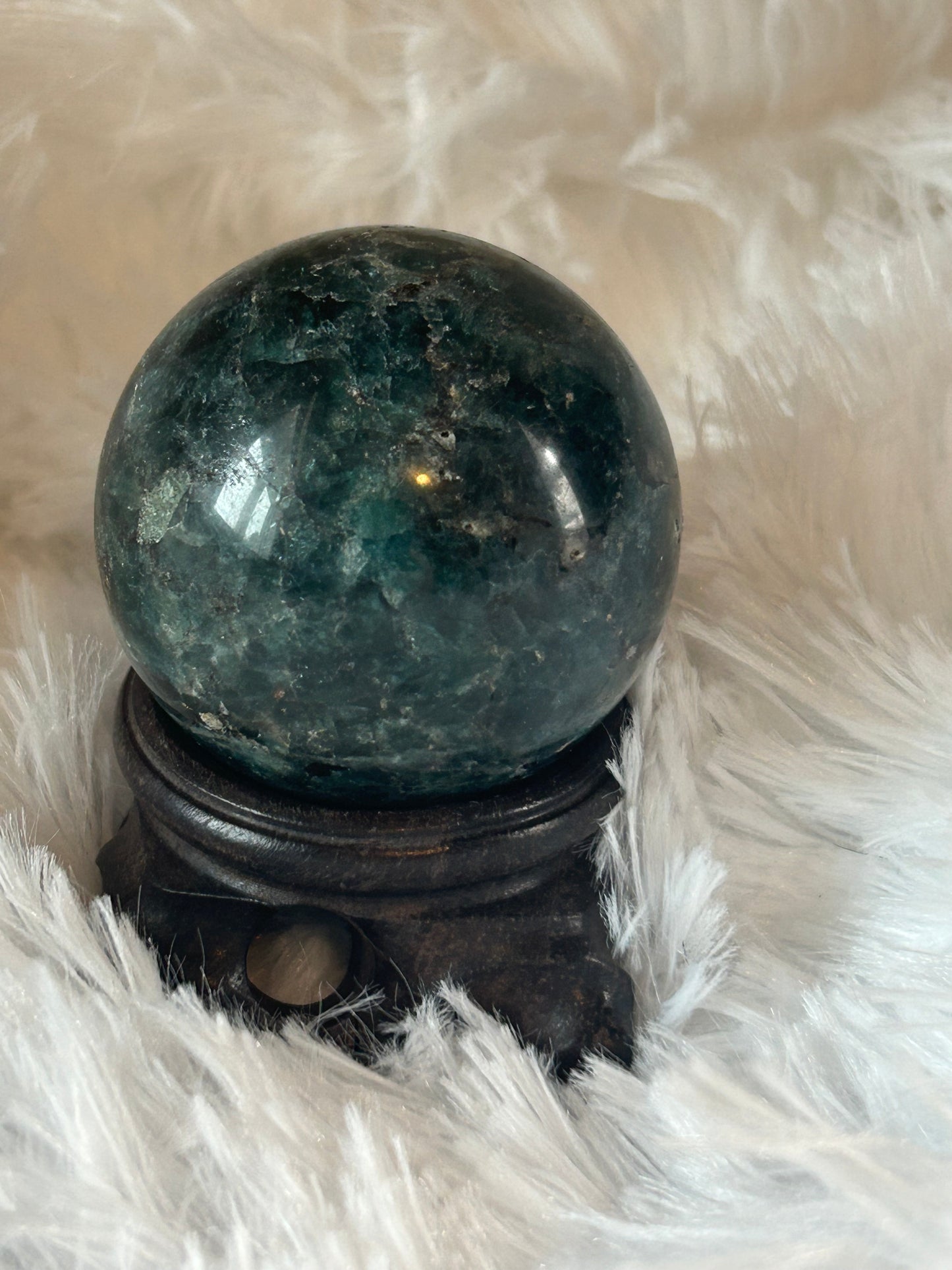 Sphere(s) - Blue Apatite