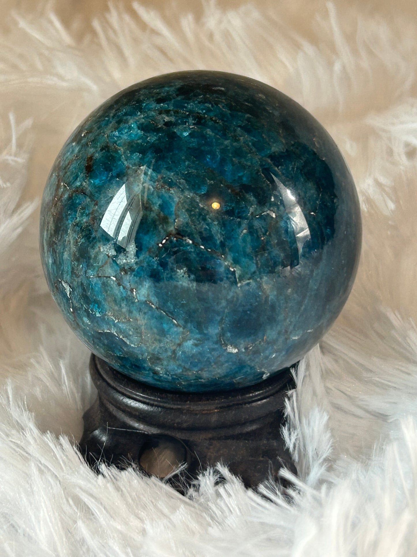 Sphere(s) - Blue Apatite