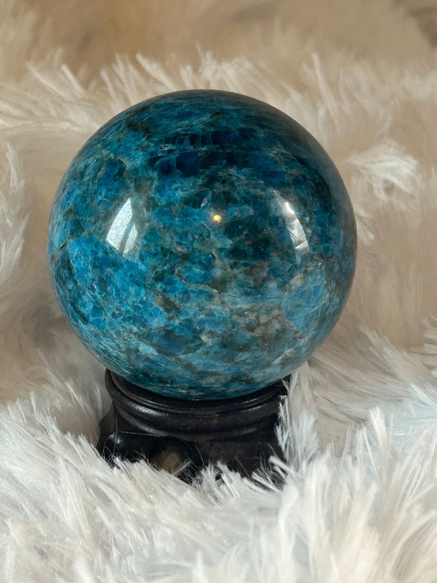 Sphere(s) - Blue Apatite