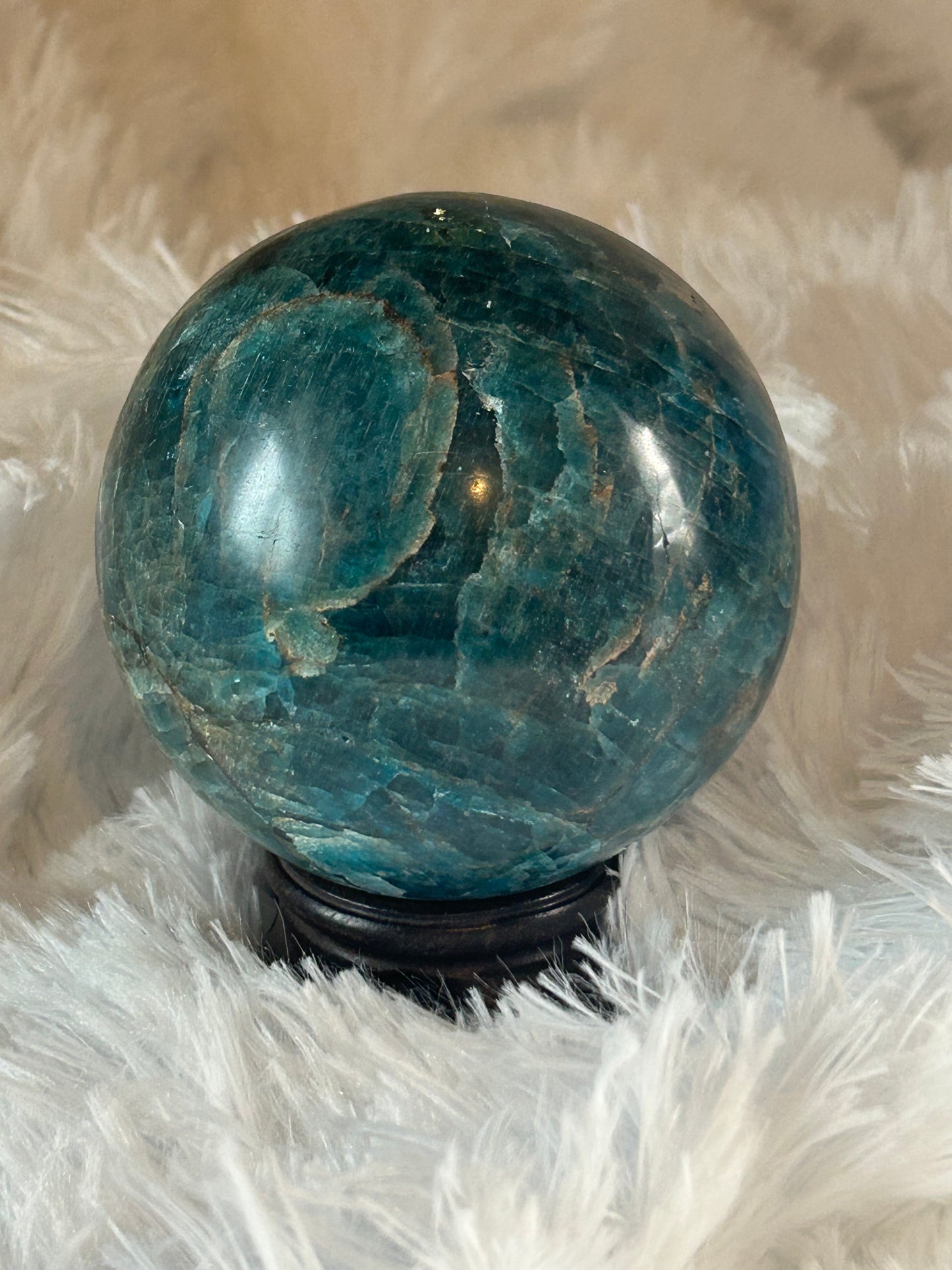 Sphere(s) - Blue Apatite