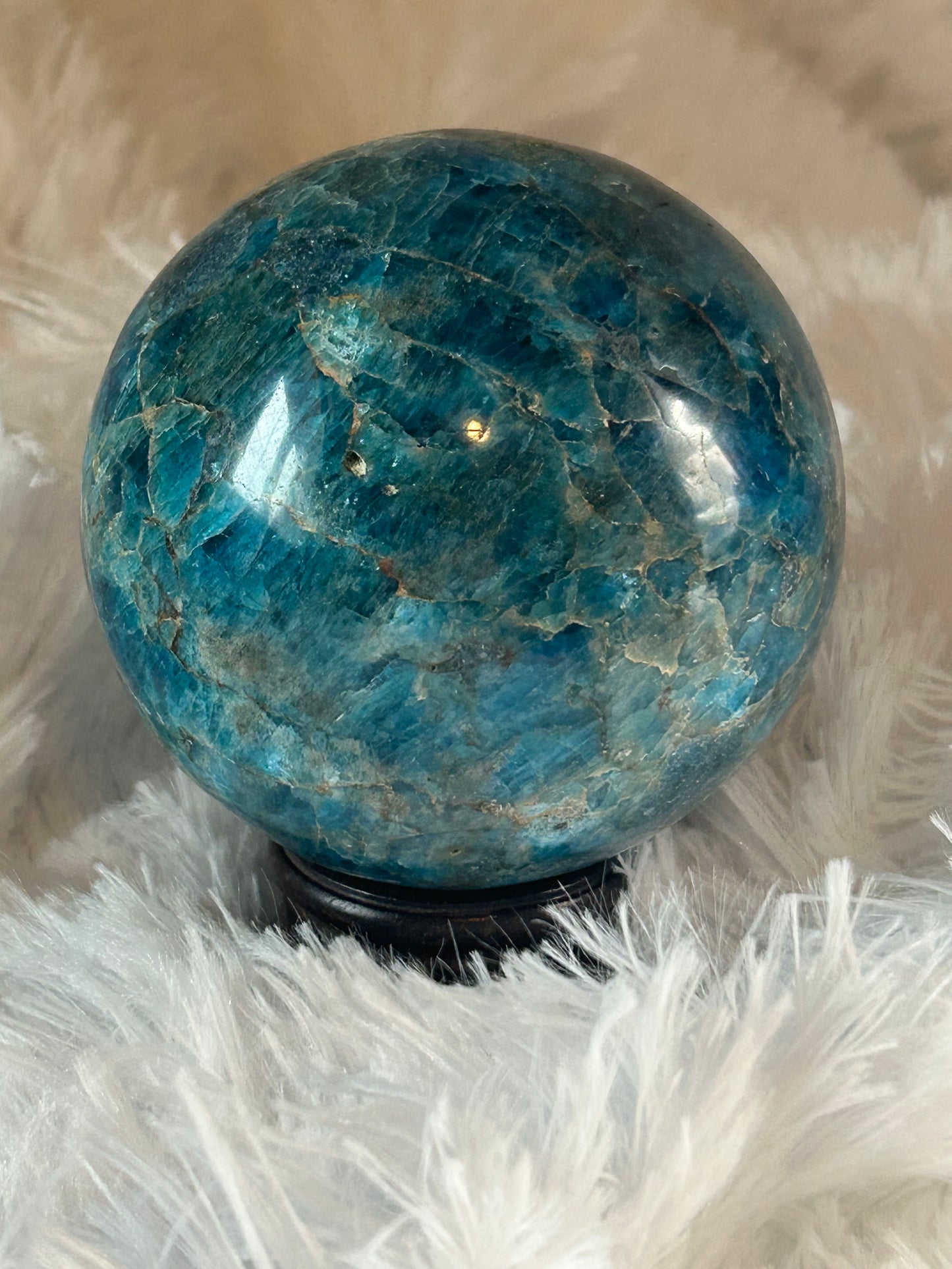 Sphere(s) - Blue Apatite