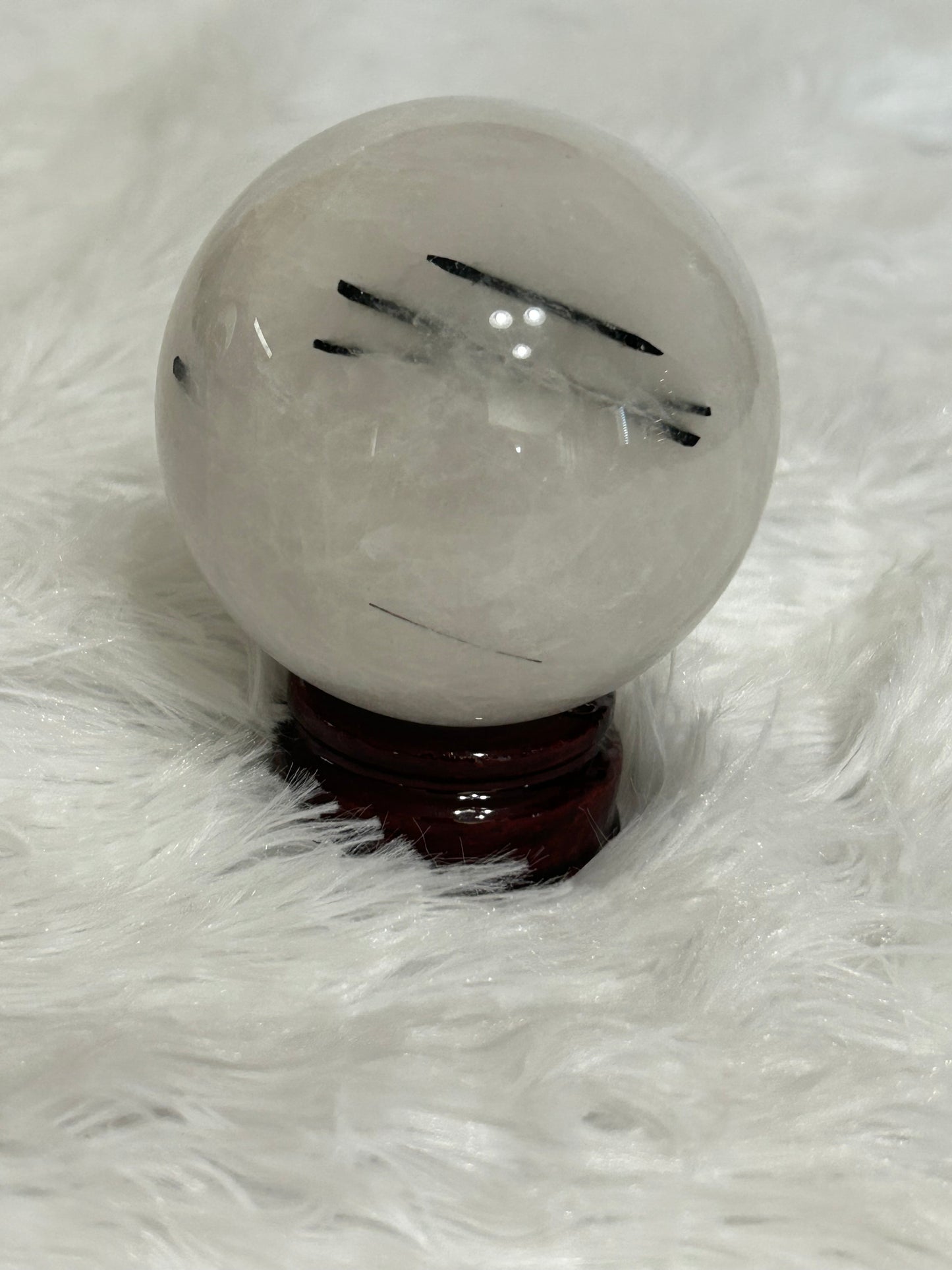 Sphere(s) - Black Tourmaline in Quartz