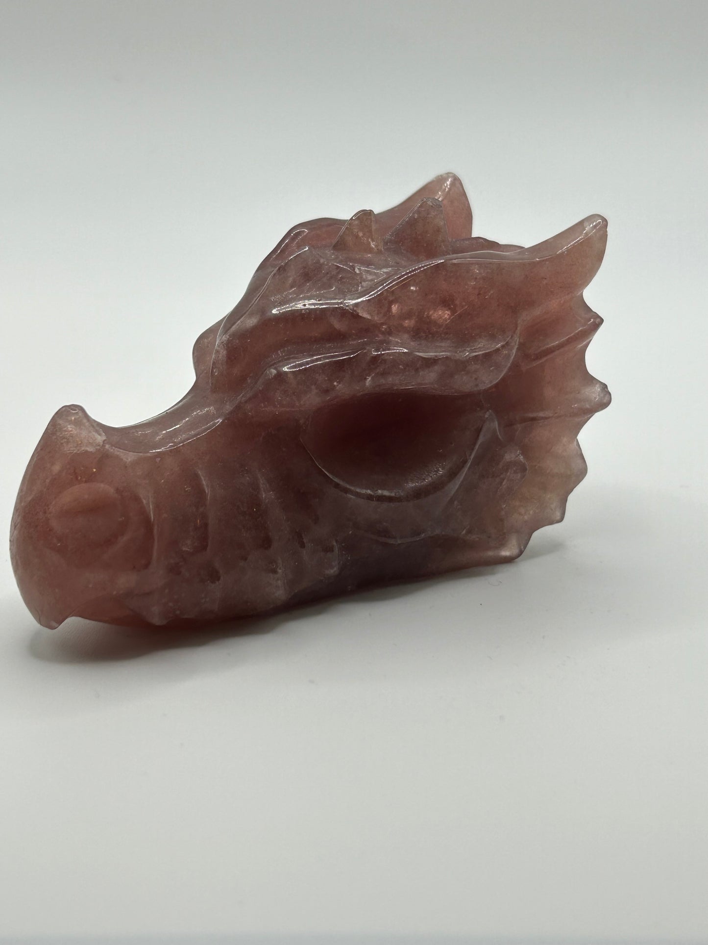 Dragon Head(s) - Strawberry Quartz