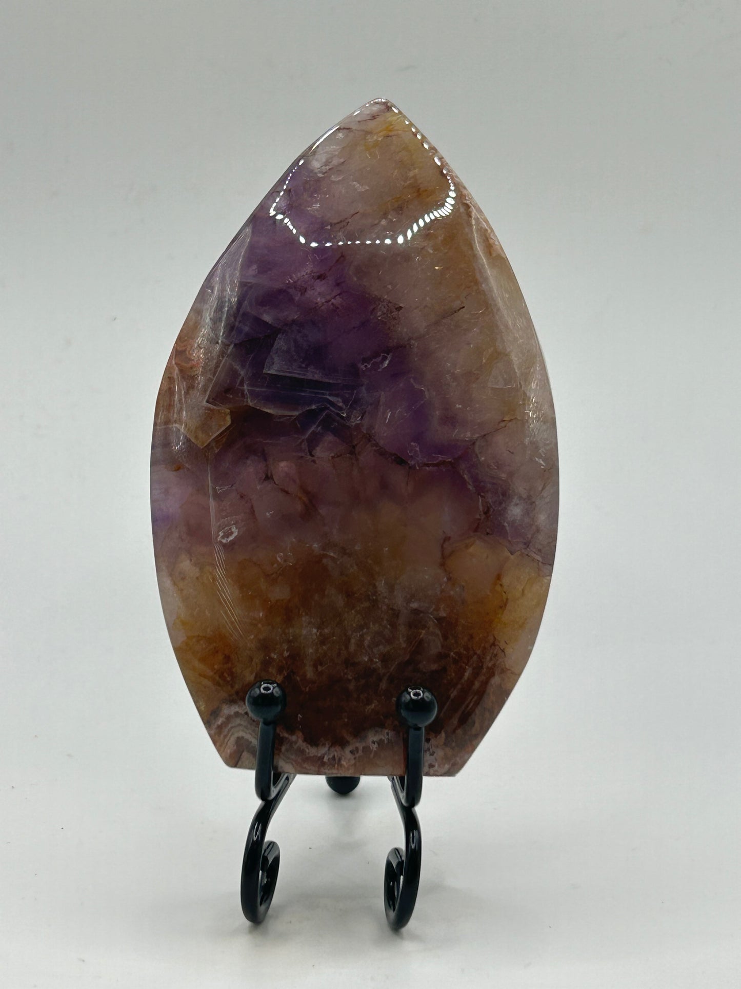 Tear Drop(s) - Amethyst and Mexican Crazy Lace Agate